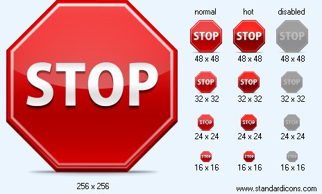 Stop Icon Images