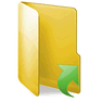 Open Yellow Folder icon