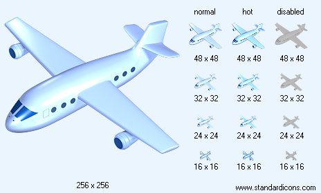 Airplane Icon Images