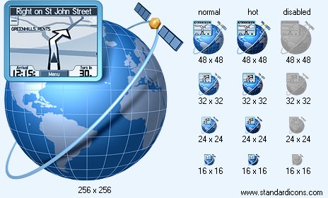 GPS Icon Images