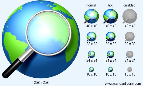 Zoom Place Icon Images