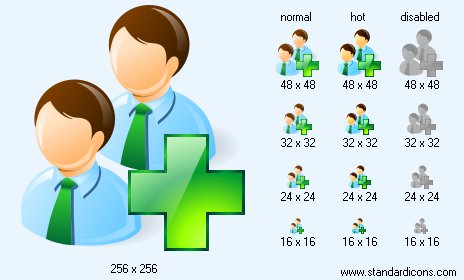 Add Users Icon Images