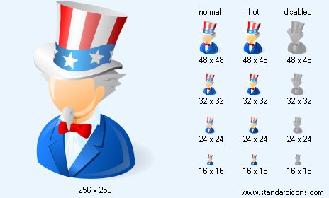 Uncle Sam Icon Images