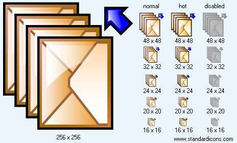 Mail Lists Icon Images