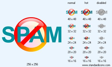 No Spam Icon Images