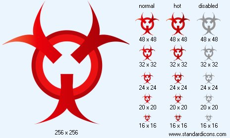 Bio Hazard Icon Images