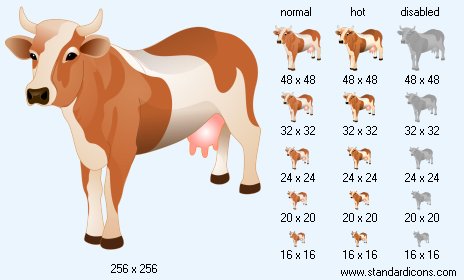 Cow Icon Images