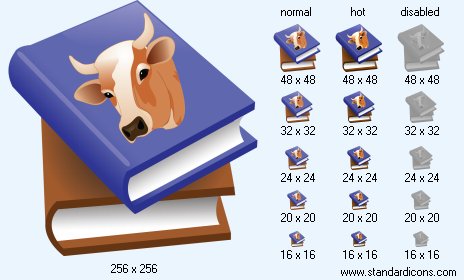 Cow History Icon Images