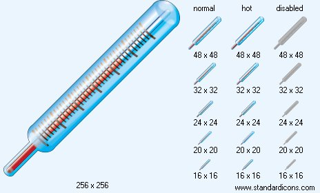 Thermometer Icon Images