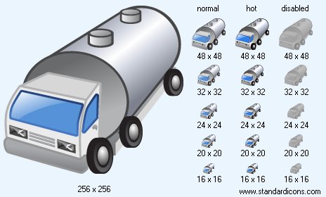 Tank Truck Icon Images