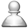 White Pawn 2D icon