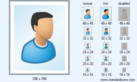 Male Image Icon Images