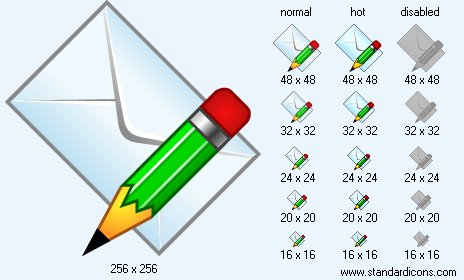 Write Message Icon Images