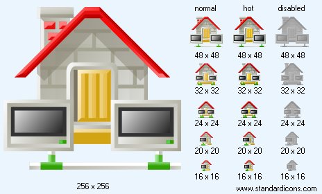 Home Network Icon Images