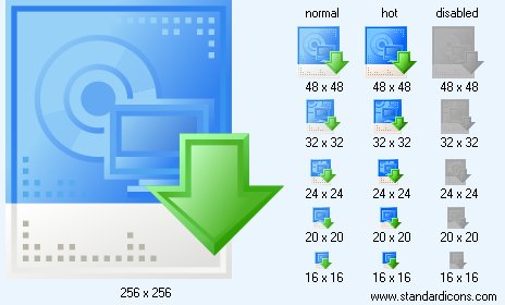 Software Downloads Icon Images