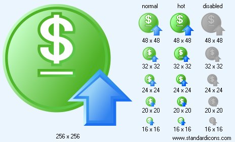 Upload Prices Icon Images