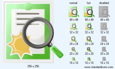 View License Icon Images