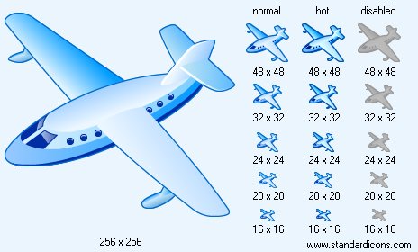 Airplane Icon Images