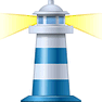 Blue Lighthouse icon