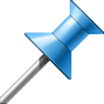 Blue Pin icon