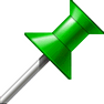 Green Pin icon