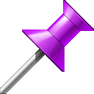 Purple Pin icon