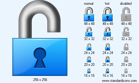Unlock Icon Images