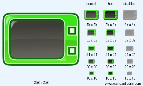 Microwave Icon Images