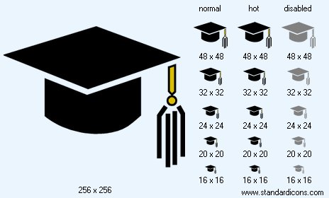 College University Icon Images