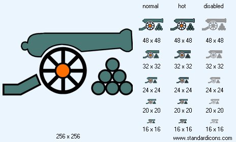 Military Armory Icon Images