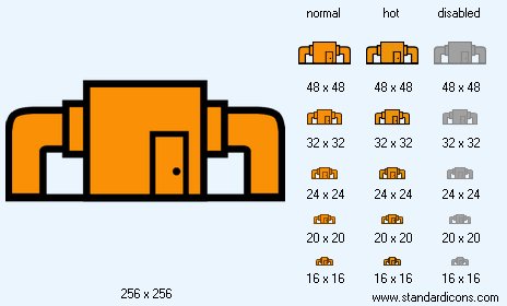 Pumping Station Icon Images