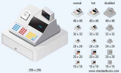 Cash Register Icon Images