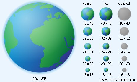 Earth Icon Images