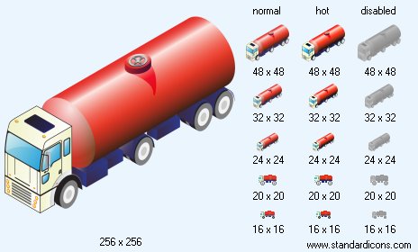 Tank Truck Icon Images