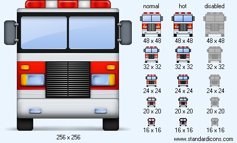 Fire-Engine Icon Images