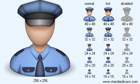 Police Officer Icon Images