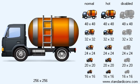 Tank Truck Icon Images