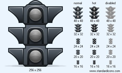 Traffic Lights Off Icon Images