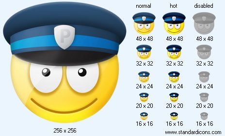 Police Icon Images