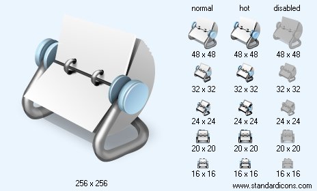 Card File Icon Images