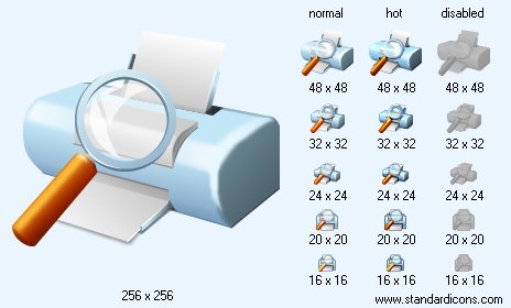 Search Printer Icon Images