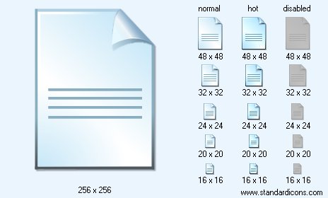 Text File Icon Images