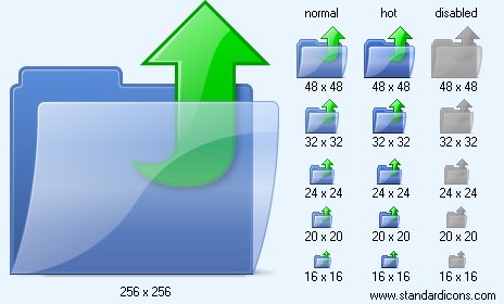 Send File Icon. Standard Telephone Icons