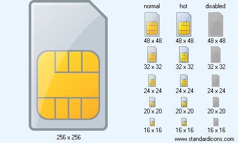 SIM Card Icon Images