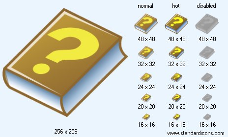 Help Book Icon Images