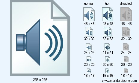 Sound File Icon Images