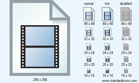 Video File Icon Images