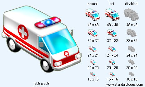 Ambulance V2 Icon Images