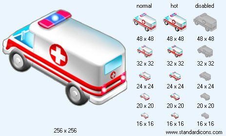 Ambulance V4 Icon Images