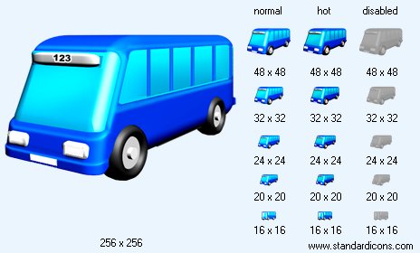 Bus V1 Icon Images